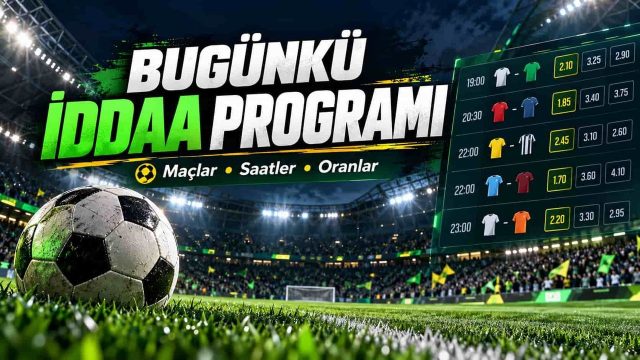 31 Ekim İddaa Programı: Türkiye ve Avrupa’dan 36 Maçın Saatleri ve Oranları