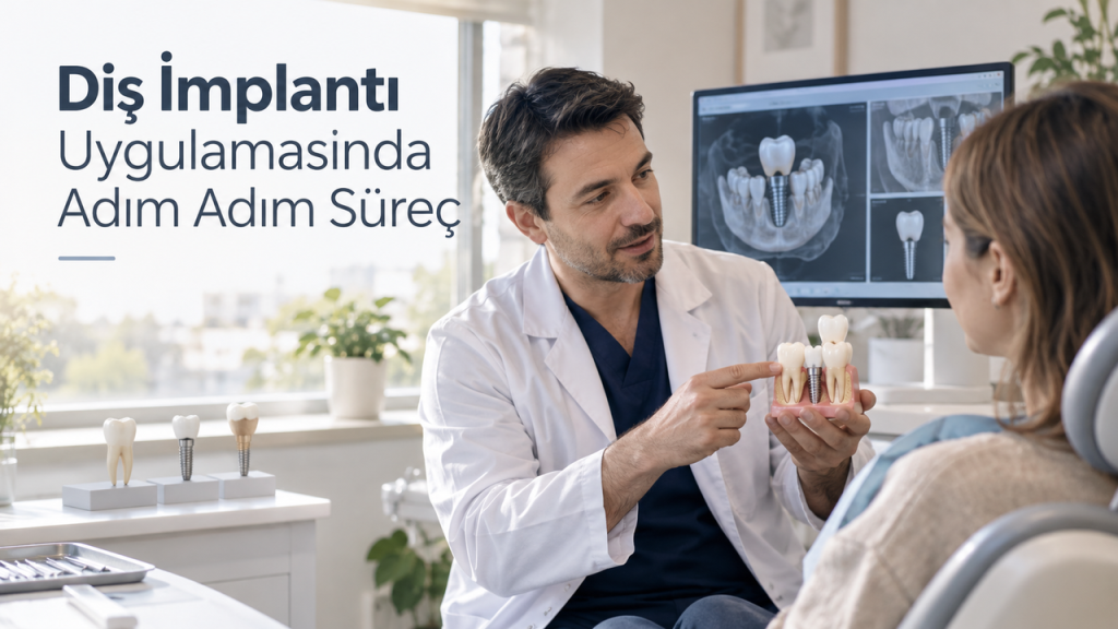 Diş İmplantı Uygulamasında Adım Adım Süreç