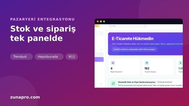 Pazaryeri satıcıları 2026’da stok ve siparişi nasıl yönetmeli?