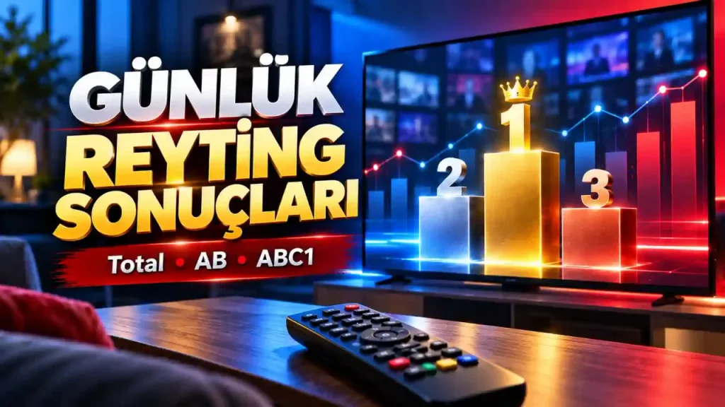 Reyting Sonuçları Açıklandı! Yeraltı mı Sevdan Bir Ateş mi? 28 Ekim Total, AB ve ABC1 İlk 10 Sıralaması
