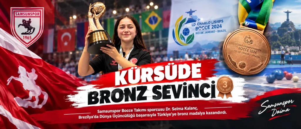 Samsunspor’dan Brezilya’da Dünya Üçüncülüğü